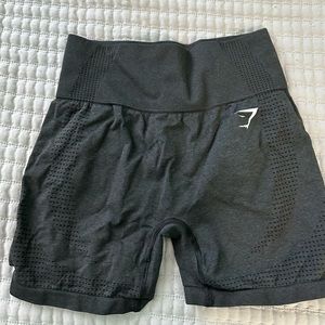Black Gymshark Vital Seamless 2.0 Biker Shorts